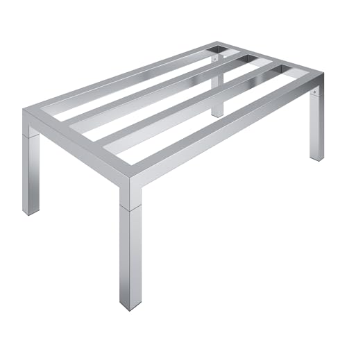 36" x 20" | 8" Off The Floor Aluminum Dunnage Rack | 1400 Lbs Capacity - size: 36" Long x 20" Wide | Height: 8" Off The Floor