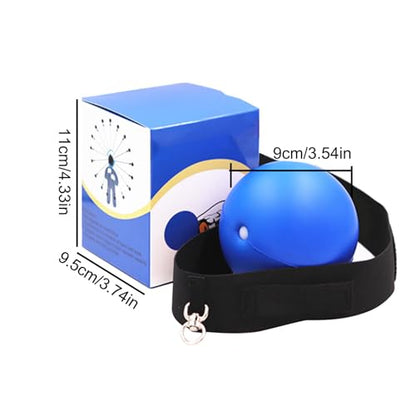 Head Boxing Ball - Boxing Headband Reflex Ball | Training Accessories, Interactive Boxball Integration Set, Practice Fitness Set for Adults Kids