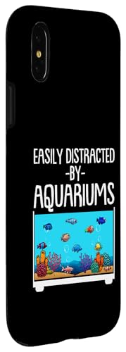 Aquarium Art for Men Women Fish Keeper Coral Fish Tank Lover Case for iPhone X/XS