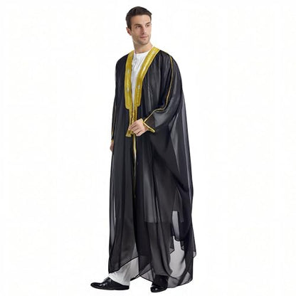 Men's Kaftan - Muslim Robe Thobe Caftan - size: Large