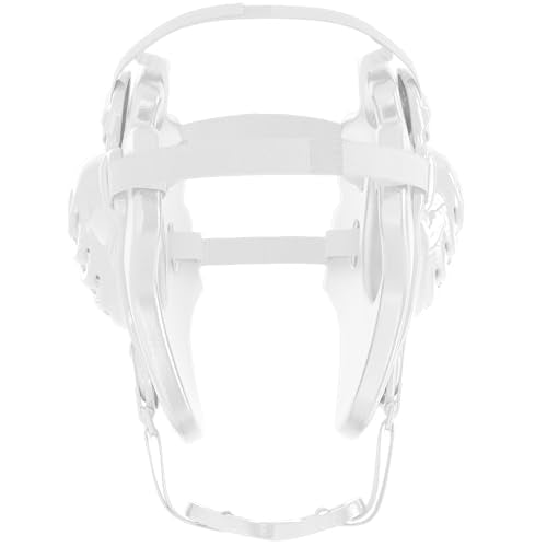 GCA Nelson Youth Wrestling Headgear Pro – Adjustable Ear Guard for Kids | Universal Fit BJJ MMA - color: White