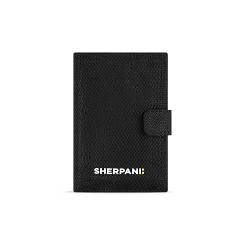 Sherpani Vienna, RFID Passport Wallet for Women (Carbon) - color: Carbon