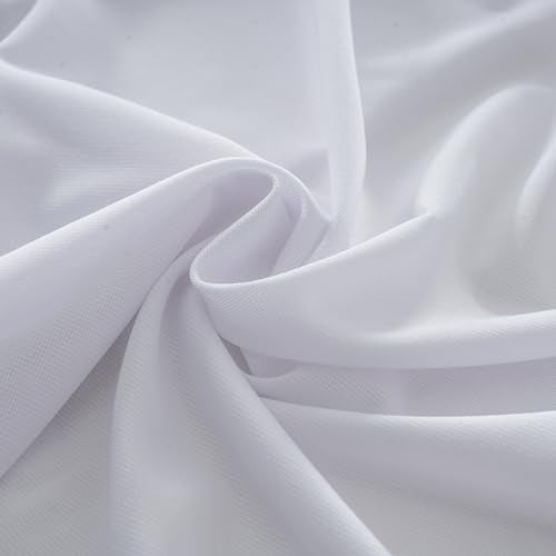 Solid Color Hijab for Women Muslim Prayer Scarfs for Women Women's Instant Hijab Modest Islamic Khimar - color: White