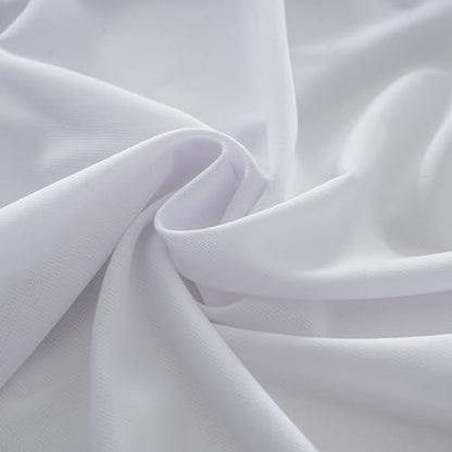 Solid Color Hijab for Women Muslim Prayer Scarfs for Women Women's Instant Hijab Modest Islamic Khimar - color: White