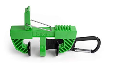 Footwear Clip, Shoe Bag, Hang Extra Shoes Cleats Boots or Gear on Your Bag. - color: 5-Pack Green