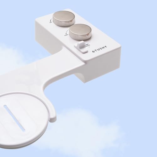 TUSHY Spa Brushed Nickel Bidet & Onyx Travel Bidet Bundle