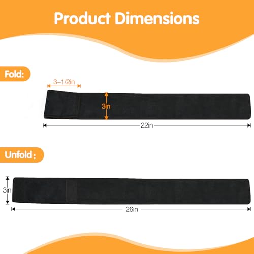 DkOvn Football Towel, Streamer Thin Sports Towel with Hook and Loop Closure, for Drying Hands, Gloves and Football Accessories - color: Black