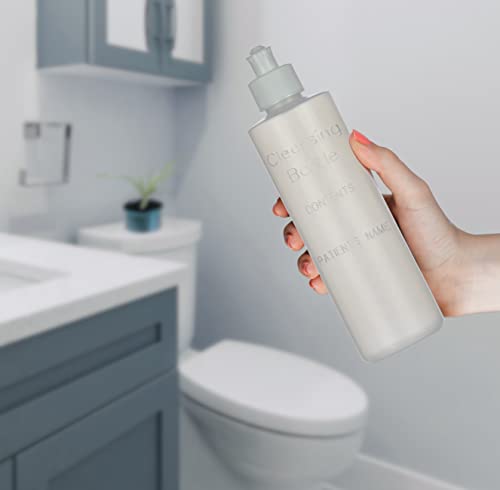 Perineal Lavette Irrigation Bottle for Postpartum Care - After-Birth Essentials for Mom to Soothe and Clean Perineal Area - Premium Portable Bidet for Women - 8OZ (Pack of 3)