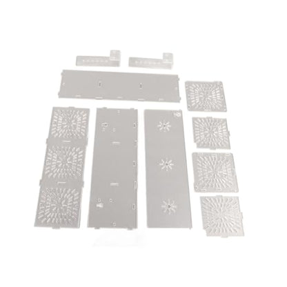 FILFEEL Premium Acrylic Fish Isolation Box, Transparent Design for Breeding and Observing, Easy to Install with Hook and Sucker, Sturdy and Impact Proof, Double Fixation to Prevent - size: 30CM*10CM*10CM