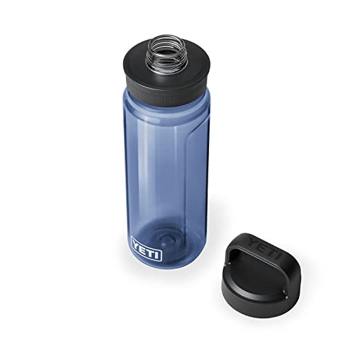 YETI Yonder Water Bottle with Yonder Chug Cap, Lightweight, Leakproof and BPA-Free - color: Navy, style: 25oz