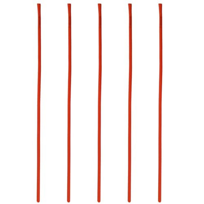 5 Pieces Lamb Feeding Tubes, Red Flexible Rubber Replacement Tubing Supplies for Lamb,Sheep,Piglet,Rabbit,Puppy Feeding (16 Inch x 16FR) (5 Pack, 18 FR) - color: 5 Pack, size: 18 FR