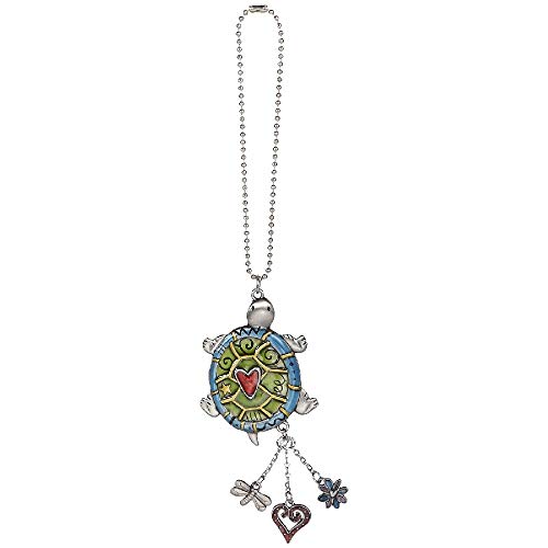 Ganz Turtle Colorful Zinc Car Charm New