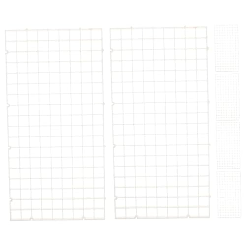 SUPVOX 6Pcs Aquarium Divider Durable Fish Tank Isolation Board Easy Install Mesh Separator for Breeding Fish Separation Versatile Splicing Design