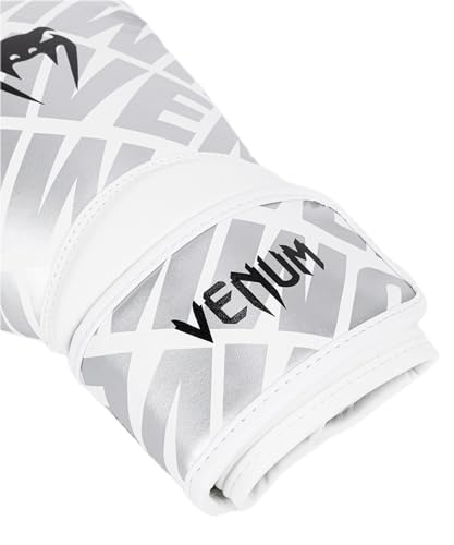 Venum Contender 1.5 Boxing Gloves - color: White/Silver, size: 10-Ounce