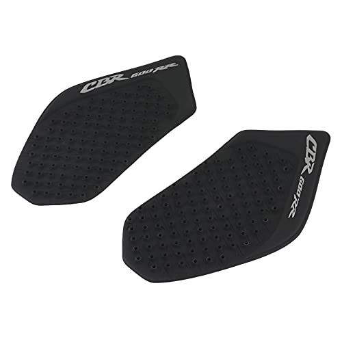 Motorcycle Anti Sticker Tank Traction Pad Side Knee Grip Protector for CBR600RR CBR600 600 RR 2003-2006, Black, 500110560