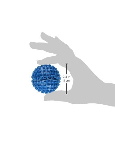 Body Back Foot Star® Massager Ball and Plantar Fasciitis Roller - Soothe Foot Stress, Discomfort, Aches, & Tightness (2-Inch, Blue) - style: Single