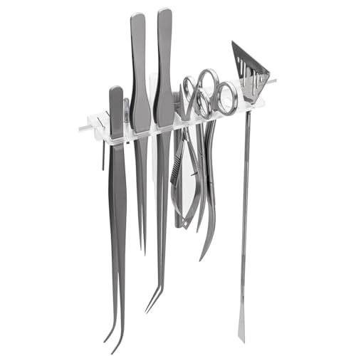 Practical Aquariums Planting Tool Rack for Scraper Tweezers Landscape Bracket Fishtanks Plant Holder Landscaping Organizers for Fishtanks