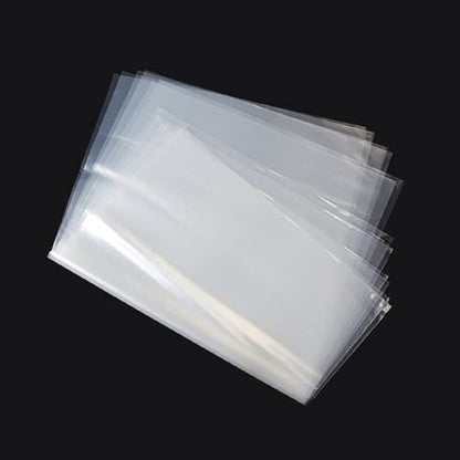 Geoyee 200ct 3.5x5 Inches Flat Open End Clear Poly Bags 1.6 Mil, Small Plastic Bags Perfect for Small Business, Storage, Packaging Products, Food (3.5x5-200pcs) - size: 3.5x5 inches