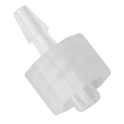 MEETOOT 10pcs Male Luer Lock 3/32" Polycarbonate Hose Barb Adapter for Laboratory Biochemical/Analytical Instruments, Food Machinery and Aquarium Equipment - size: 3/32Inch