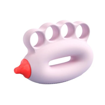 Colaxi Kids Hand Grip Strengthener,Hand Exercise Ball,Multiple Resistance Levels Ergonomic 10–15 Strength Train,Finger Exerciser - color: pink