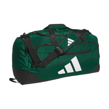 adidas Defender 5 Duffel Bag for Sports, Gym and Travel, Team Dark Green, OSFA - color: Team Dark Green, style: Medium (59l)