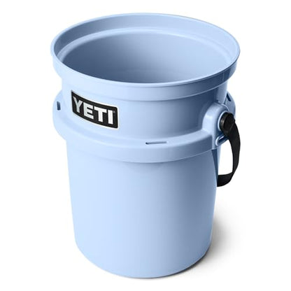 YETI Loadout 5-Gallon Bucket, Impact Resistant Fishing/Utility Bucket - color: Big Sky Blue
