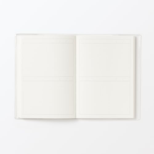 MUJI 84925337 Undated Schedule Notebook, Monthly, Daily, A6, Monthly, 12 Months, 366 Days Daily - size: A6