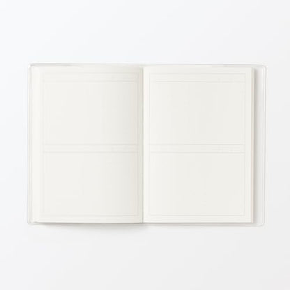 MUJI 84925337 Undated Schedule Notebook, Monthly, Daily, A6, Monthly, 12 Months, 366 Days Daily - size: A6