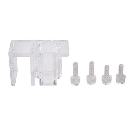 Aquarium Clip Holder | Top - Grade Acrylic Fish Tank Filtration Mount | Hose/Pipe/Tube Clip for 13-17mm Diameter | Safe & Sturdy Water Hose Fixing