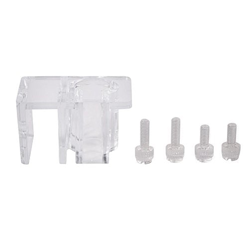 Aquarium Clip Holder | Top - Grade Acrylic Fish Tank Filtration Mount | Hose/Pipe/Tube Clip for 13-17mm Diameter | Safe & Sturdy Water Hose Fixing