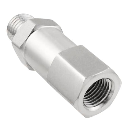 Yoebor Stainless Steel Check Valve 3/8" FNPT Inlet x 3/8" MNPT Outlet 1pc - size: 3/8 Inch, style: Fnpt(Inlet) x Mnpt