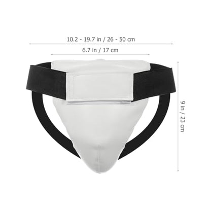 POPETPOP Breathable Kids Boxing Groin Protector Guard for Martial Arts Training Wear-Resistant Crotch Protector Cup for Taekwondo Kickboxing , Karate Fighting Training