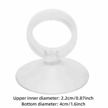 20 Pcs Silicone Aquarium Suction Cups Leak-Proof Glass Surface Mount Sucker Holder for Air Pump Tubes, Fish Tank Tube Clip for 4mm/6mm Pipes(22mm) - size: 22mm