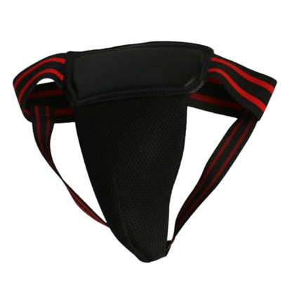 GALPADA Integrated Groin Protector Wear-Resistant Crotch Guard Boxing Accessory Lightweight Impact Protection Gear for Training and Combat Sports