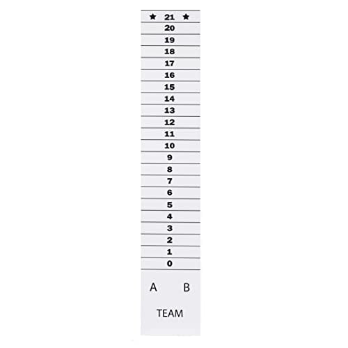 New Valley Walber Simple Score Keeper with Stainless Steel Holder for Cornhole Game, Easy to Assemble