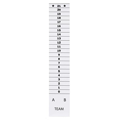New Valley Walber Simple Score Keeper with Stainless Steel Holder for Cornhole Game, Easy to Assemble