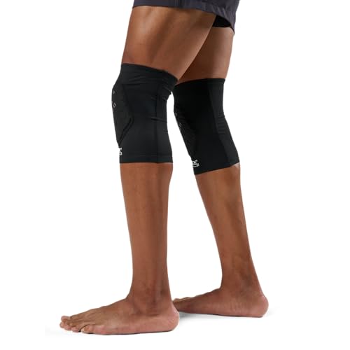 McDavid HEX Viz knee/Elbow Pad Pair Black/Grey S - color: NEW Black, size: Small