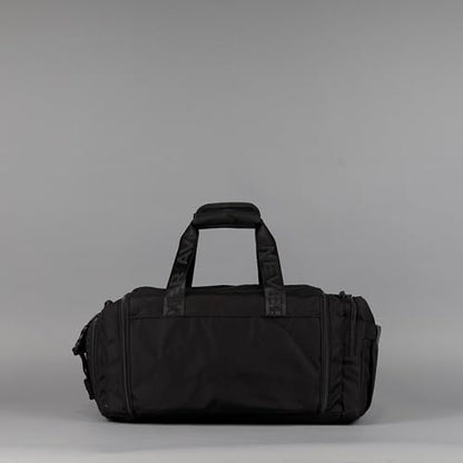 WOLFpak 30L Perfect Duffle Bag (Nightshade) Tactical Gym Bag Hardshell Base 1000D Waterproof Travel Carry On with Shoe Compartment, Dual Cup Holders, Laptop Sleeve & Molle Straps - color: Nightshade