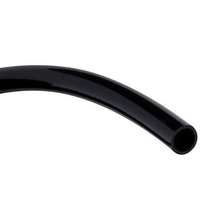 Black Vinyl Tubing 3/8” id - 25 Ft PVC Flexible Plastic Irrigation Hose | Hybrid Hose Transfer Water Air Oil for Pond Fountain Garden, Non-toxic and BPA free - size: ID 3/8 INCH, style: 25 Feet