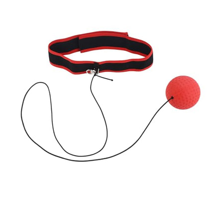 Boxing Equipment Ball Made of Quality Material with Stretchy Adjustable Headband, Easy to Use for Speed Improvement, Perfect for Room, Garden, or Park Training - size: E305-H01
