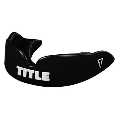 TITLE Boxing Super Shield X2 Mouth Guard, Black, Youth - color: Black, size: Youth (Single)
