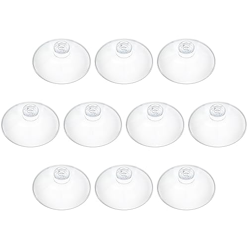 Pawfly 10 Pack Suction Cups, Small Rubber Suction Cups for Home Kitchen Bathroom Organization Christmas Decoration Window (2.2 Inch) - style: 2.2 in 10pcs