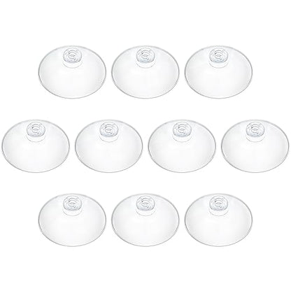Pawfly 10 Pack Suction Cups, Small Rubber Suction Cups for Home Kitchen Bathroom Organization Christmas Decoration Window (2.2 Inch) - style: 2.2 in 10pcs