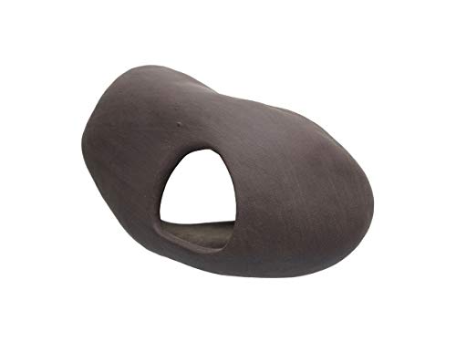 Cichlid Stone Decoration - Aquarium cave for Cichlids, Betta, Small Fish - Fish Tank Hideway Decor - Betta Toys Hideout Stones House (Stone Small)