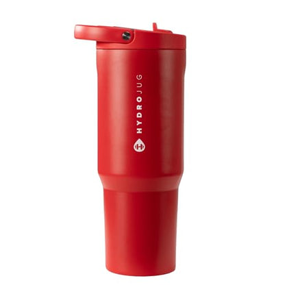HydroJug Sport 32 oz Insulated Stainless Steel Water Bottle, Alumni Red - color: Alumni Red, size: 32 Ounces