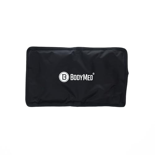 BodyMed Reusable Gel Ice Pack Cold Compress for Back, Shoulder, Neck, & Knee - Professional Grade Cold Therapy for Injuries, Aches, Swelling, Bruises, Sprains - 12 in. x 7 in. (Half) - size: 12 in × 7 in (Half) (Pack of 1)