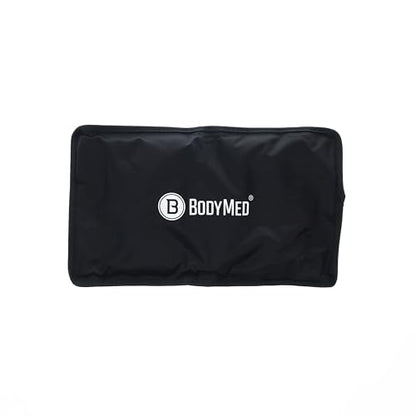 BodyMed Reusable Gel Ice Pack Cold Compress for Back, Shoulder, Neck, & Knee - Professional Grade Cold Therapy for Injuries, Aches, Swelling, Bruises, Sprains - 12 in. x 7 in. (Half) - size: 12 in × 7 in (Half) (Pack of 1)