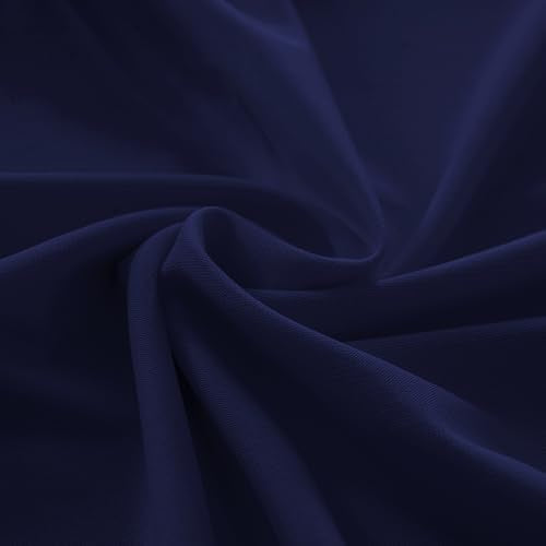 Solid Color Hijab for Women Muslim Prayer Scarfs for Women Women's Instant Hijab Modest Islamic Khimar - color: Navy
