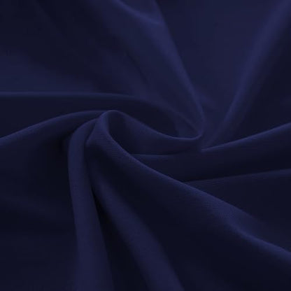 Solid Color Hijab for Women Muslim Prayer Scarfs for Women Women's Instant Hijab Modest Islamic Khimar - color: Navy