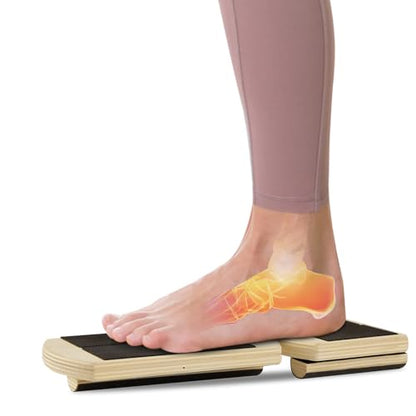Juoe Ankle Strengthener & Axis Board for Physical Therapy,Blackboard Foot Trainer and Foot Strengthener,Stability Exercises,Plantar Fasciitis Relief,Posture Corrector,Axisboard for Leg Stability